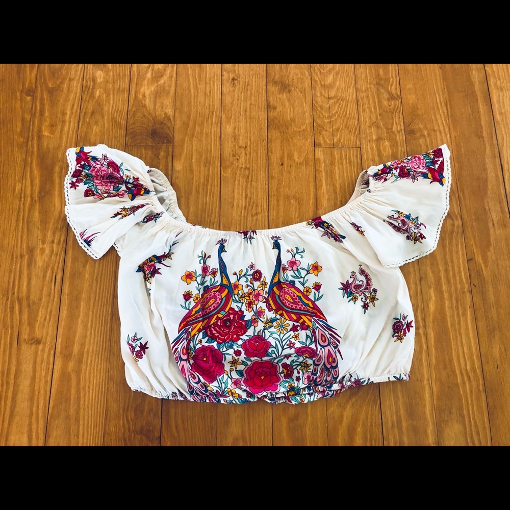 Spell Hotel Paradisio Crop Top Medium